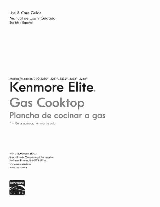 Kenmore Cooktop 3231-page_pdf